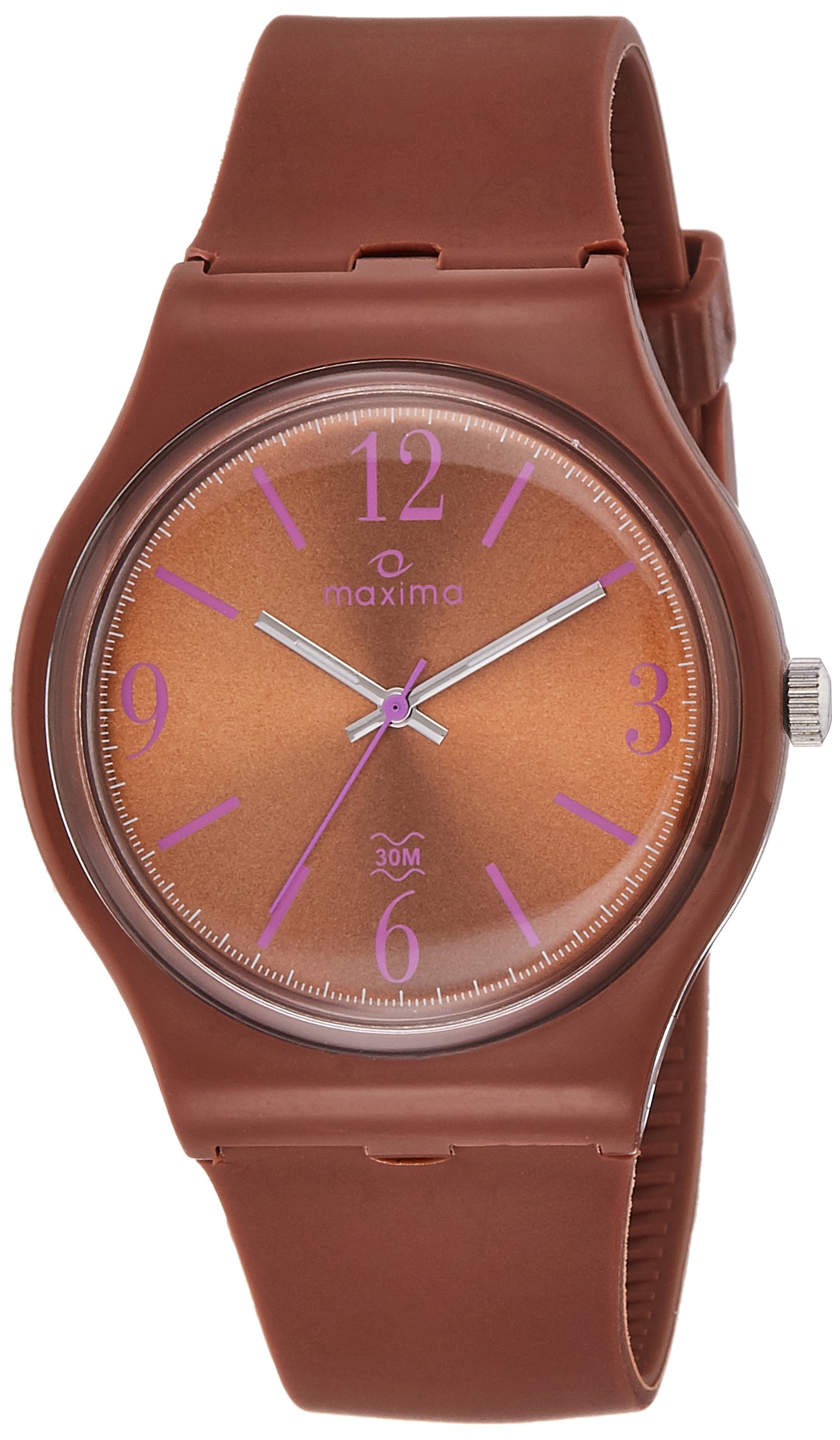 Maxima Plastic Analog Brown Dial Men Watch - 39054Ppgw, Brown Band (B06XS1PF76) Amazon Price History, Amazon Price Tracker
