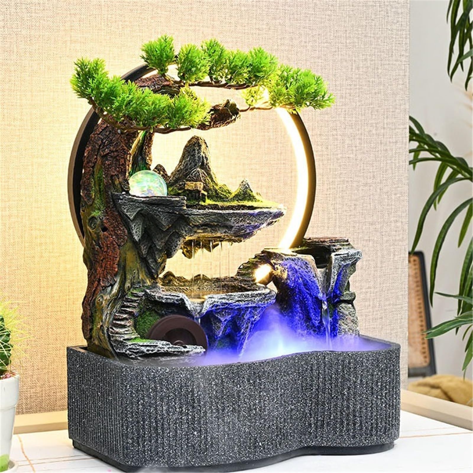 Fuentes de Mesa Fuente de Agua Interior Característica Escritorio