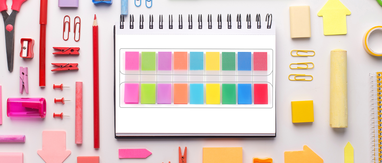 Cartoon Sticker Bookmark Point It Marker Memo Vlaggen Sticky Notes – koop de beste producten in de online winkel