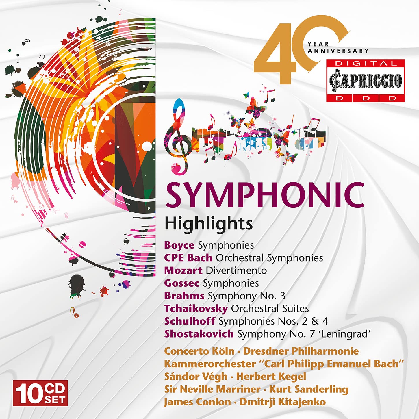 Symphonic Highlights for Capriccio's 40 Year Anniversary