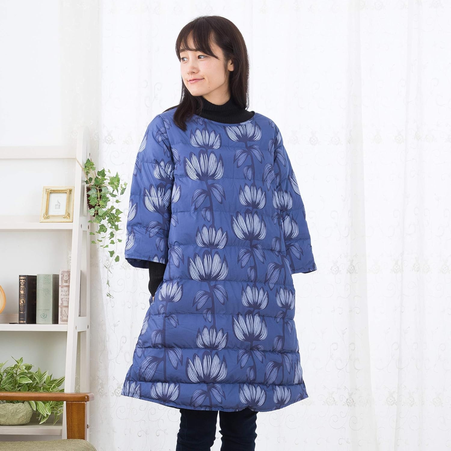 東京 西川 フィンレイソン ダウン ワンピース M Lサイズ フィンレイソン アルマ 花 ダックダウン 東京 西川 フィンレイソン ダウン ワンピース M Lサイズ フィンレイソン アルマ 花 ダックダウン