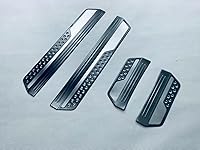 Vista 1 de Protector de rayones para umbral de puerta de automóvil, para Honda HRV 2021 HR-V 2022, piezas de accesorios de acero con ABS, cubierta de plástico