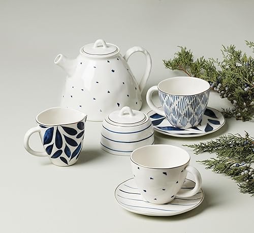 Miniatura 3 de Lenox 893764 Blue Bay 9-Piece Tea Set