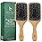 Beauty by Earth Boar Bristle Brush - Premium Paddle Brush for Fine, Thick, and Thinning Hair for Men and Women