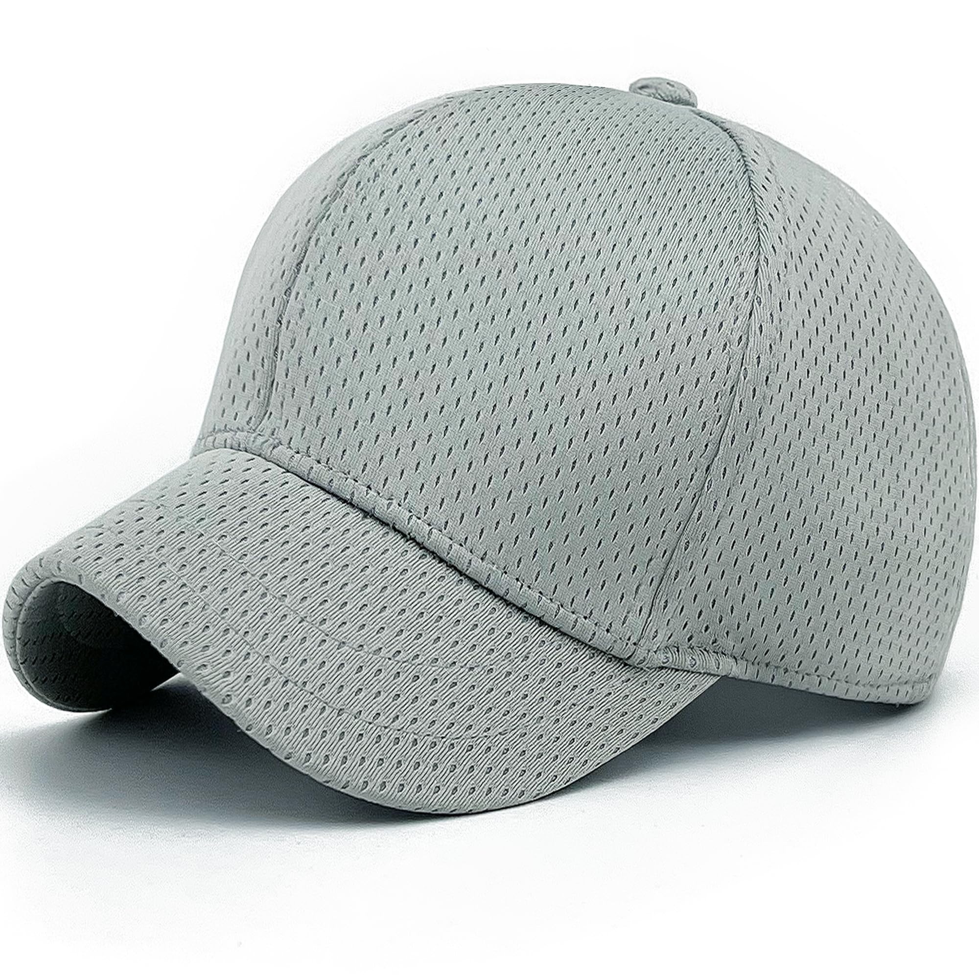 Loneshark Womens Full Mesh Breathable Structured Baseball Cap for Running Mens Summer Quick Dry Moisture Wicking Golf Hat