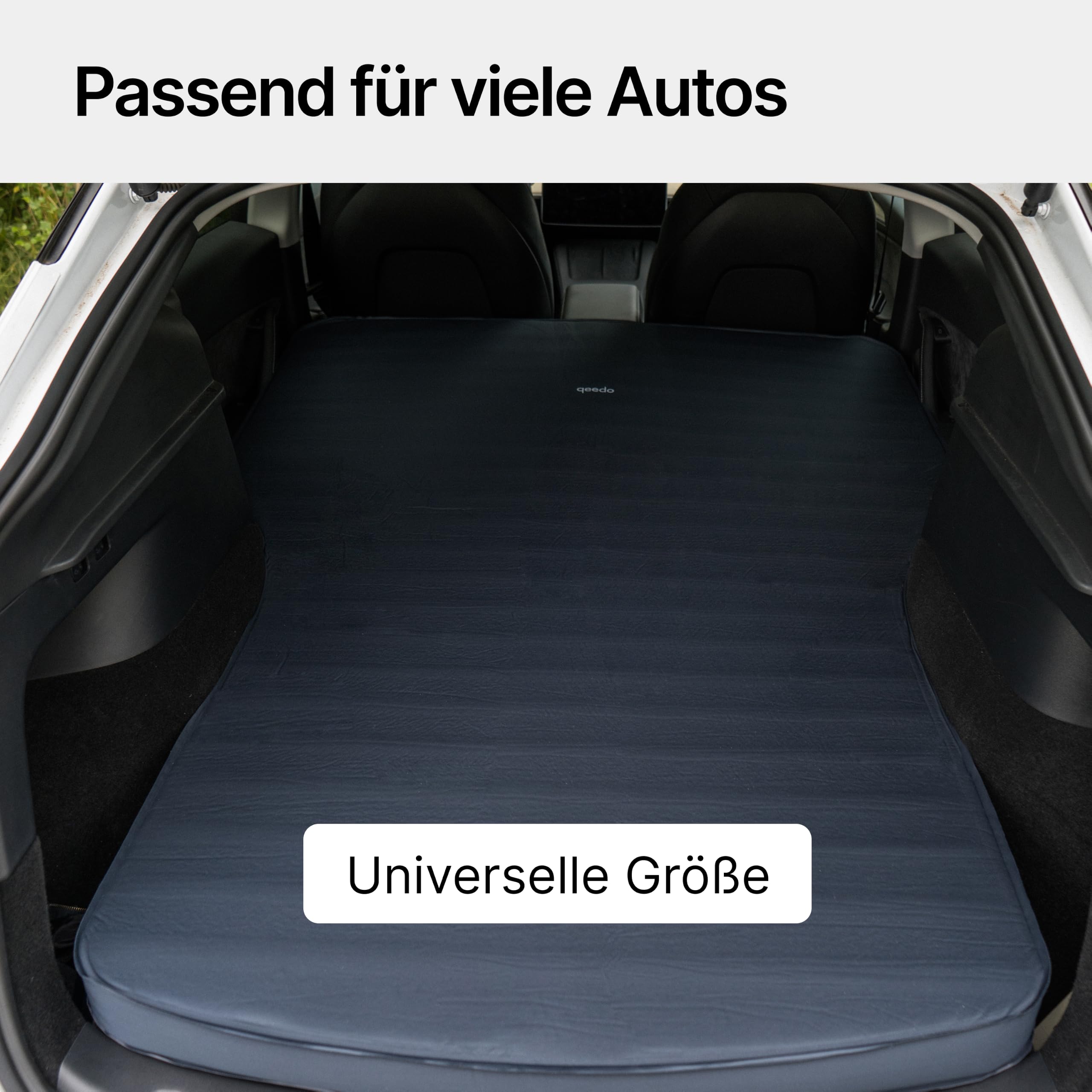 qeedo Cloudmat Y Selbstaufblasende Premium Luftmatratze Auto passend für Tesla Model Y