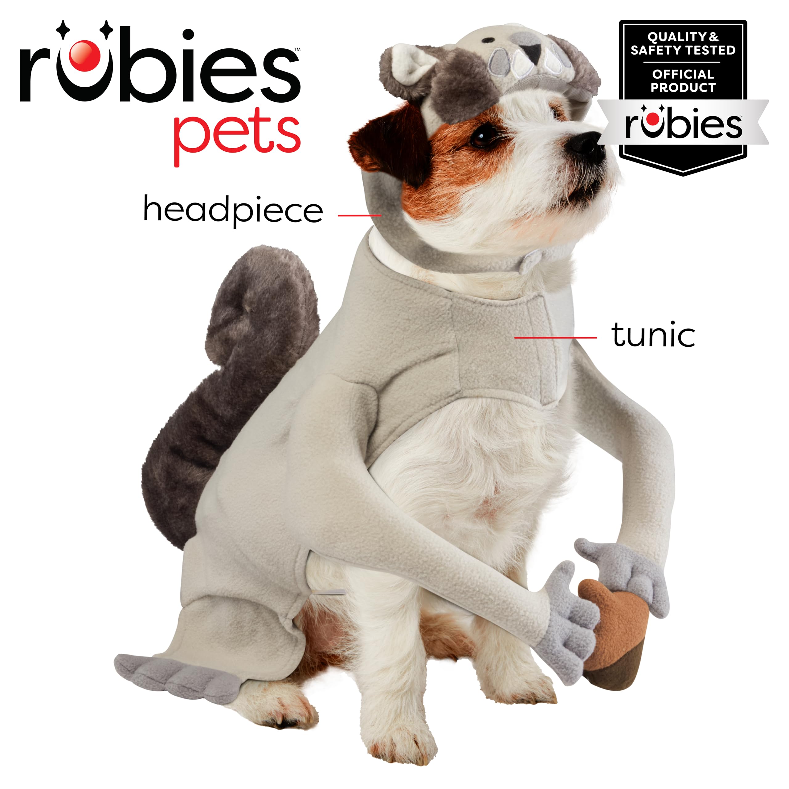 Rubini Costume Company Squirrel Pet Costume