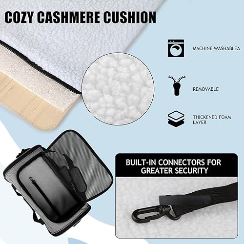 Miniatura 4 de Yipincover Carriers - Funda de transporte para mascotas de lados suaves para gatos pequeños y medianos, perros y cachorros de menos de 15 libras,