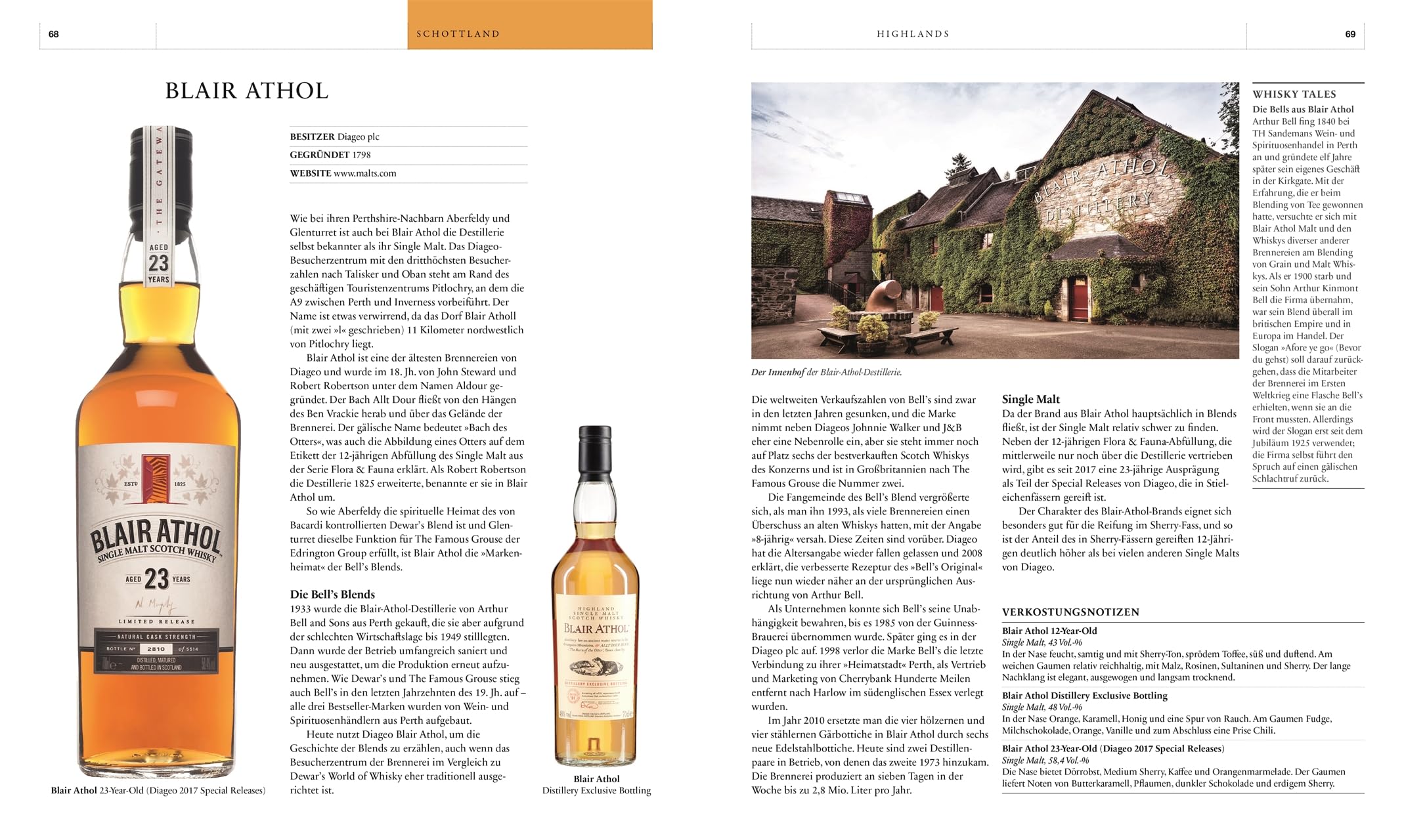 Das große Whiskybuch: Destillerien der Welt und ihre Whiskys. Mit Verkostungsnotizen zu über 500 Whisky-Sorten. Aktualisierte & erweiterte Neuausgabe