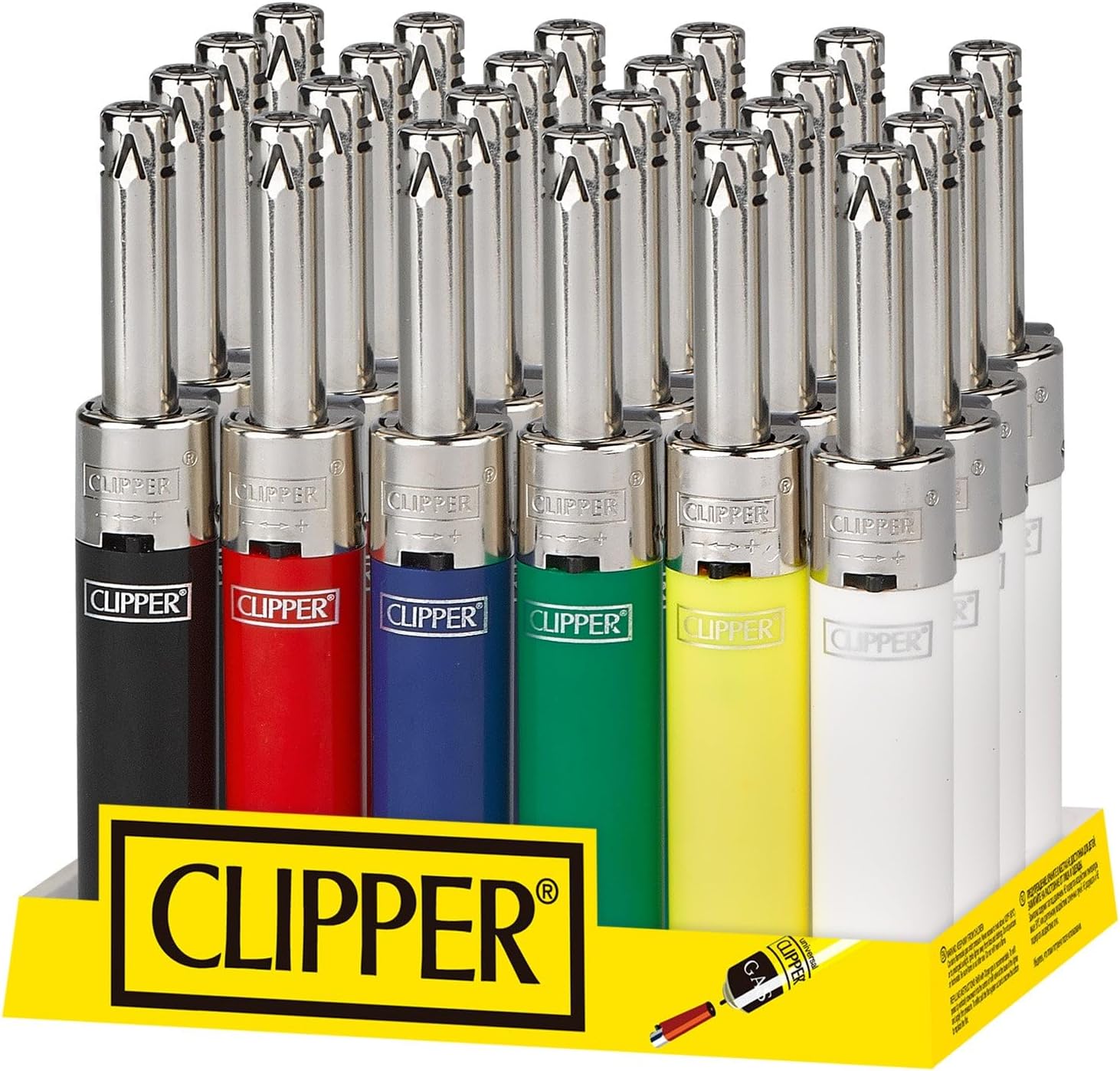 Clipper Mini Tube Reusable Lighter Refillable Candle