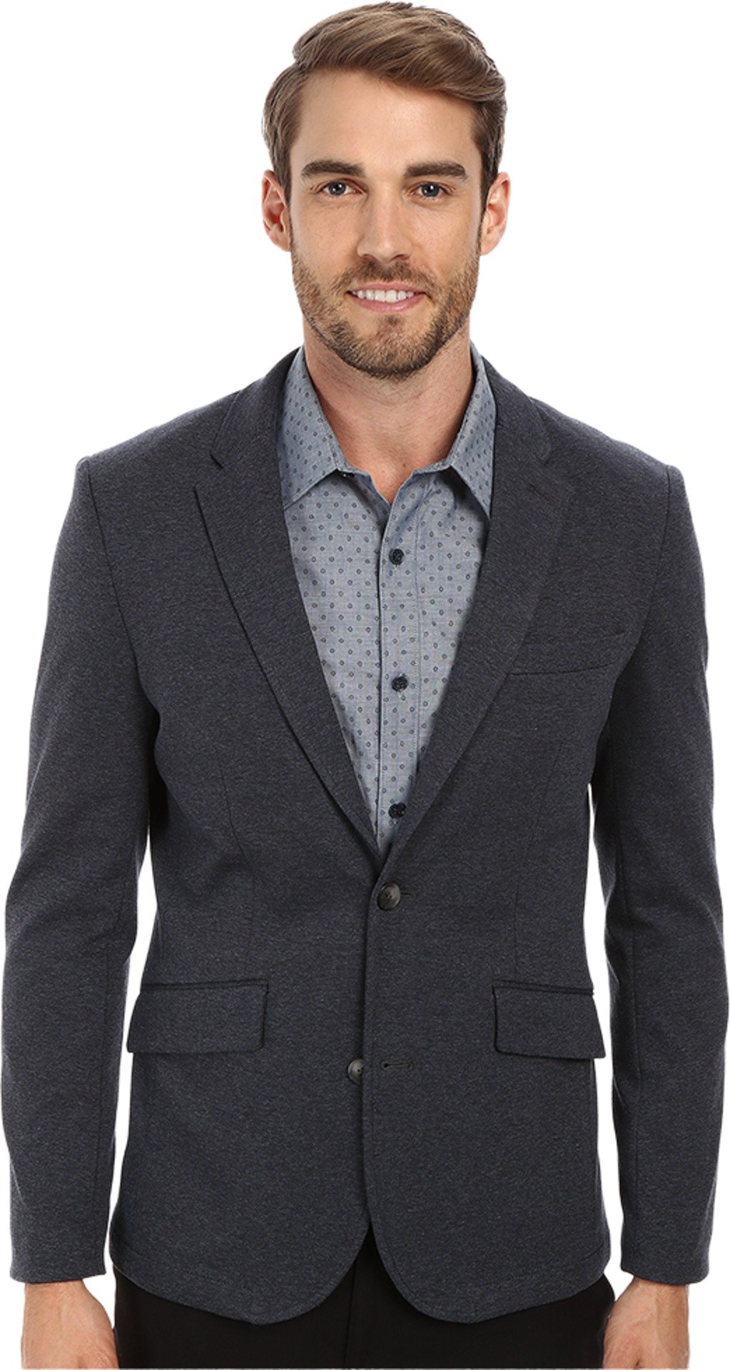 Perry Ellis Men's Slim Fit Ponte Sport Coat