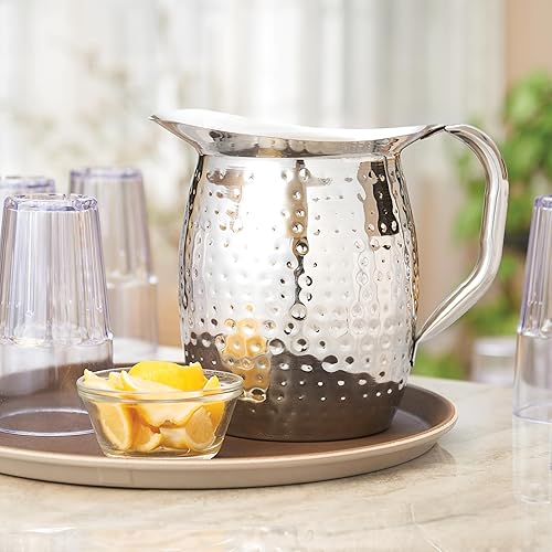 Miniatura 6 de Winco Bandeja redonda de fácil sujeción, 16 pulgadas