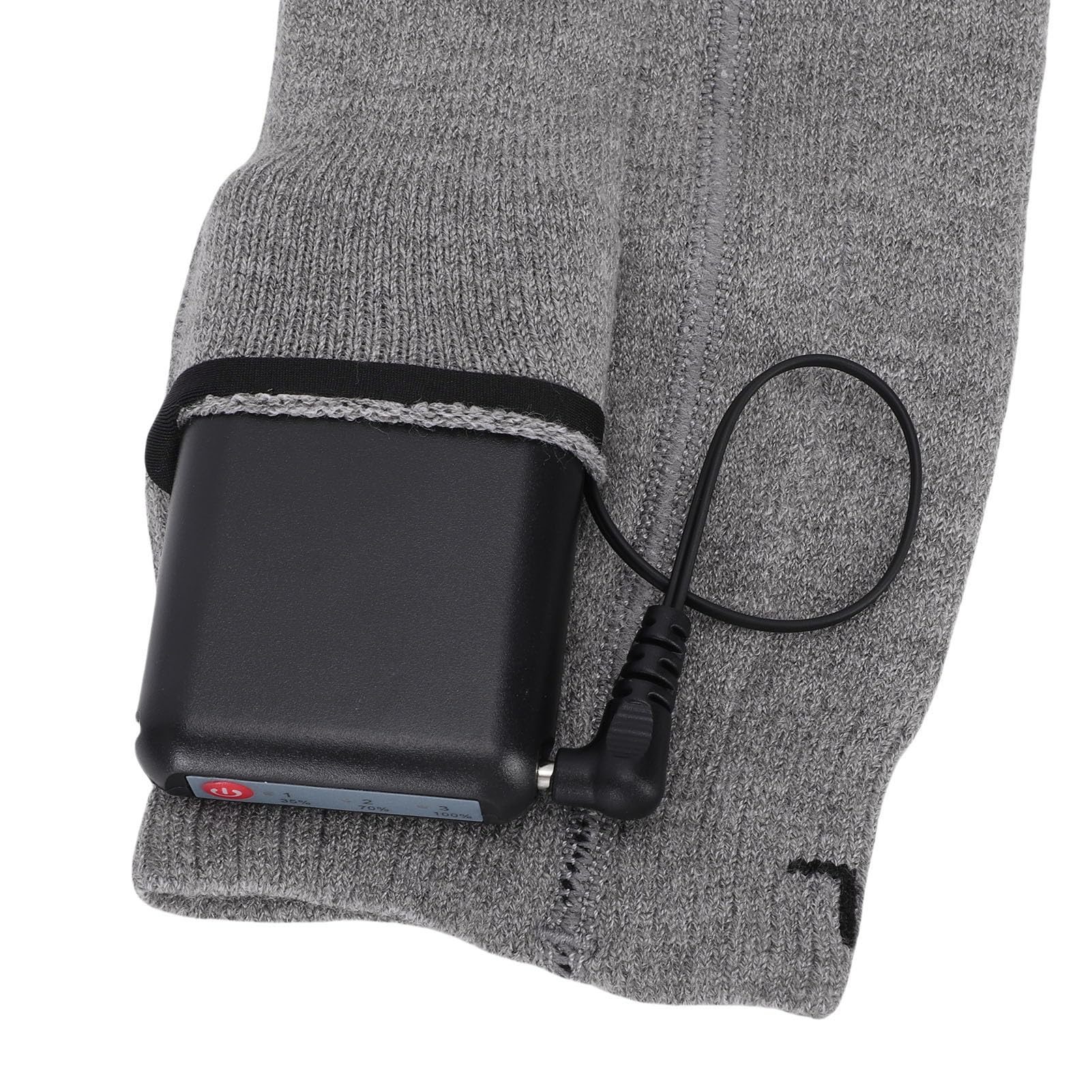 Calcetines Térmicos, Calentadores de Pies Eléctricos Lavables Recargables, Calcetines Térmicos de Invierno con 3 Niveles de Temperatura y 2 Baterías de 4000 MAh, Ideales para Acampar, Pescar,