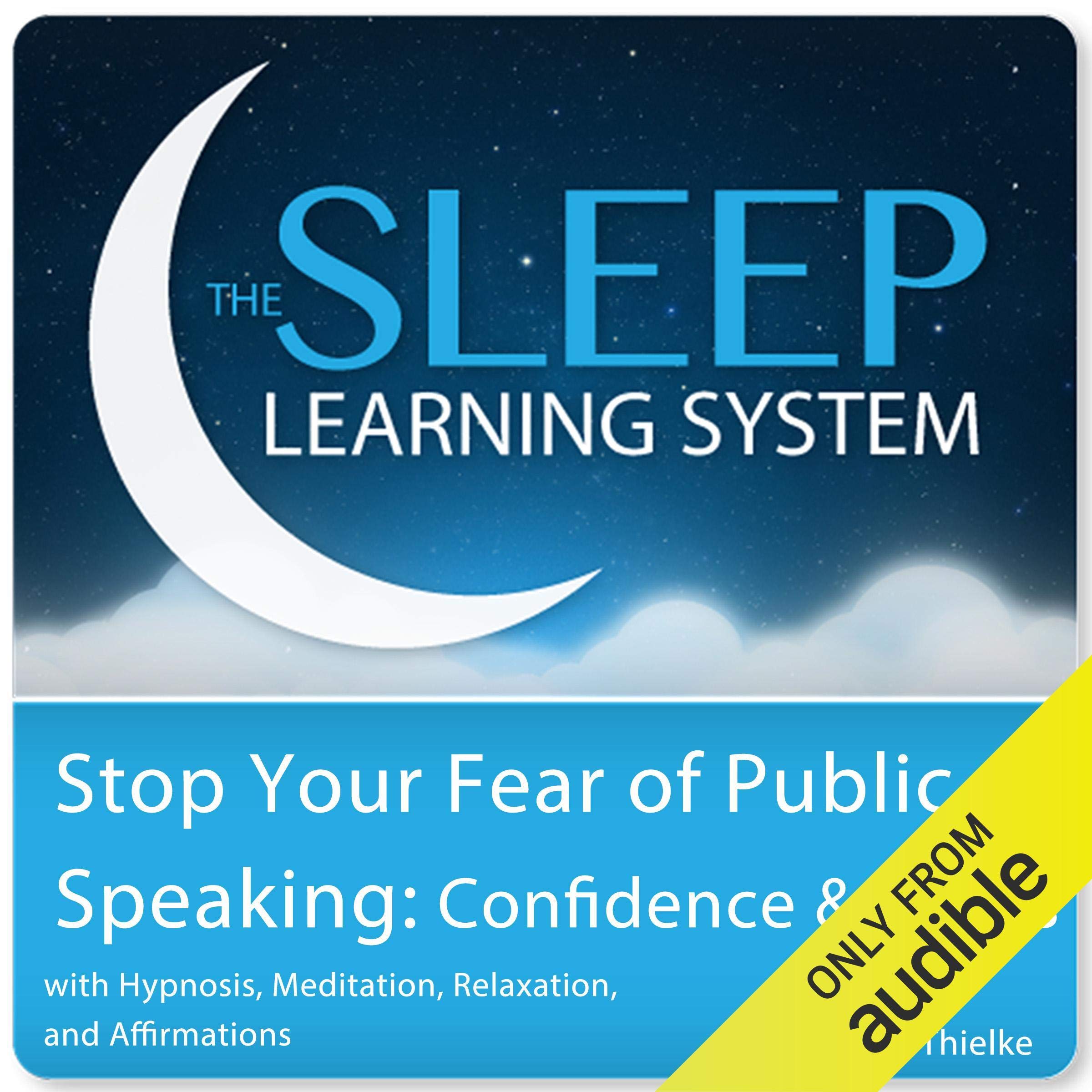 Cover art for Stop Your Fear of Public Speaking: Confidence and Focus with Hypnosis, Meditation, Relaxation, and Affirmations