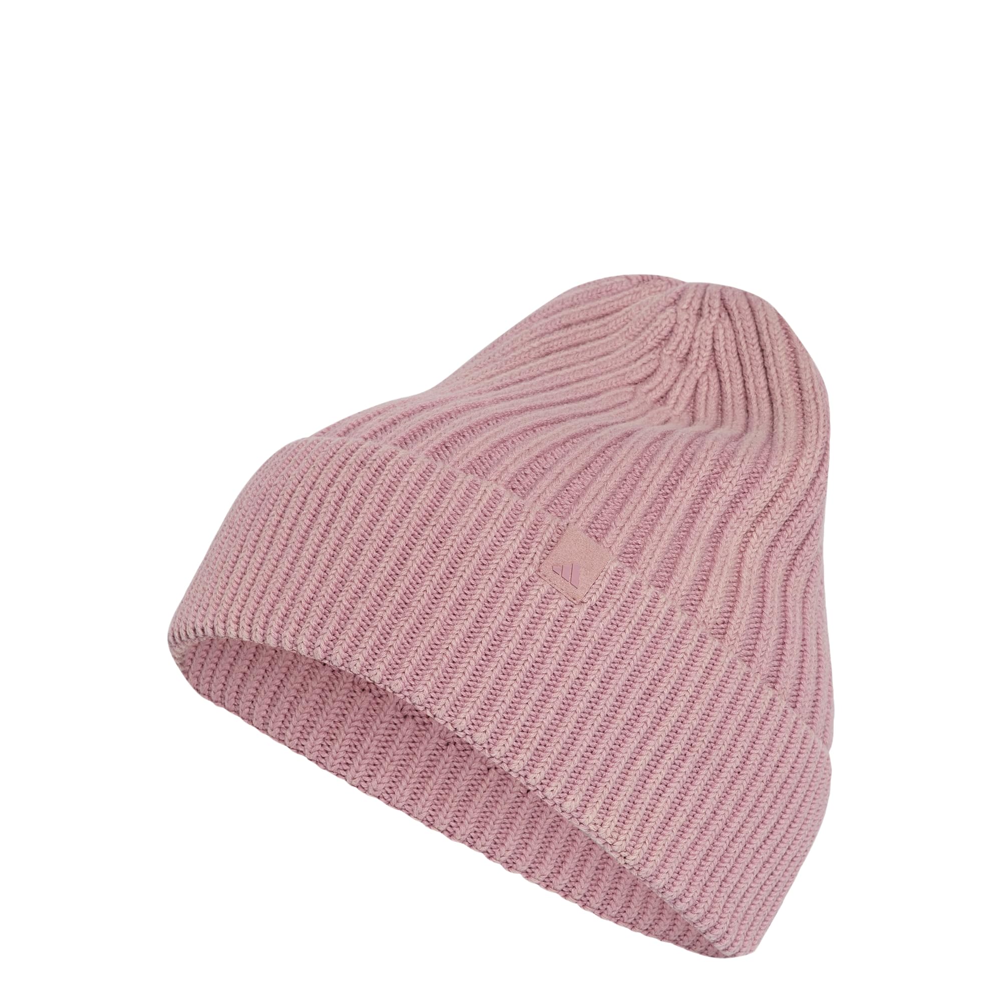 adidas Unisex Washed Beanie Hat, Magic Mauve/Magic Mauve, M-L