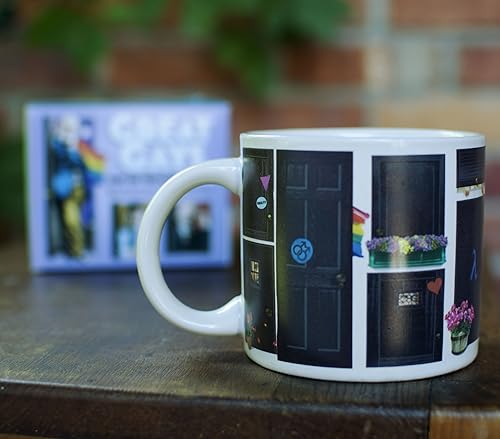 Miniatura 6 de Taza que cambia de calor Great Gays – Añade café y famosos gays de la historia salen del armario