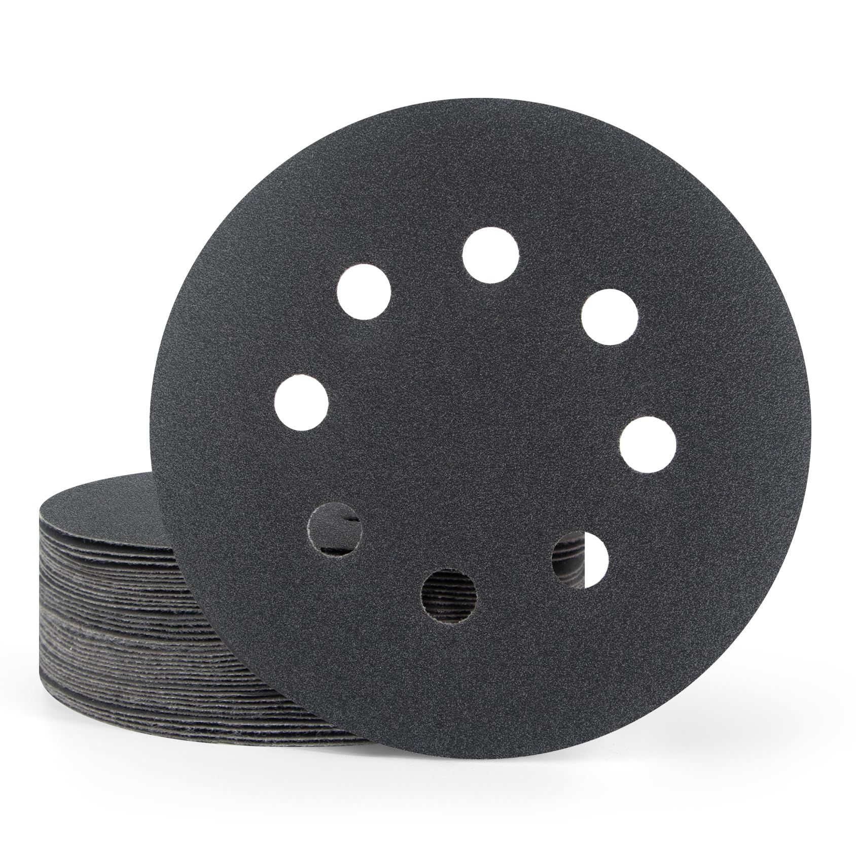 Viaky 36Pcs 125mm Wet Dry Sanding Discs, Hook and Loop Random Orbital Sander Pads 400 Grit | Silicon Carbide Sandpaper for Wood, Metal, Furniture & Auto Polishing — image 1