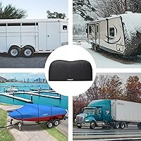Vista 7 de RVMATE Cubiertas para neumáticos de caravana, cubierta de rueda de doble eje (1 unidad) se adapta a neumáticos de 27 a 30 pulgadas de diámetro