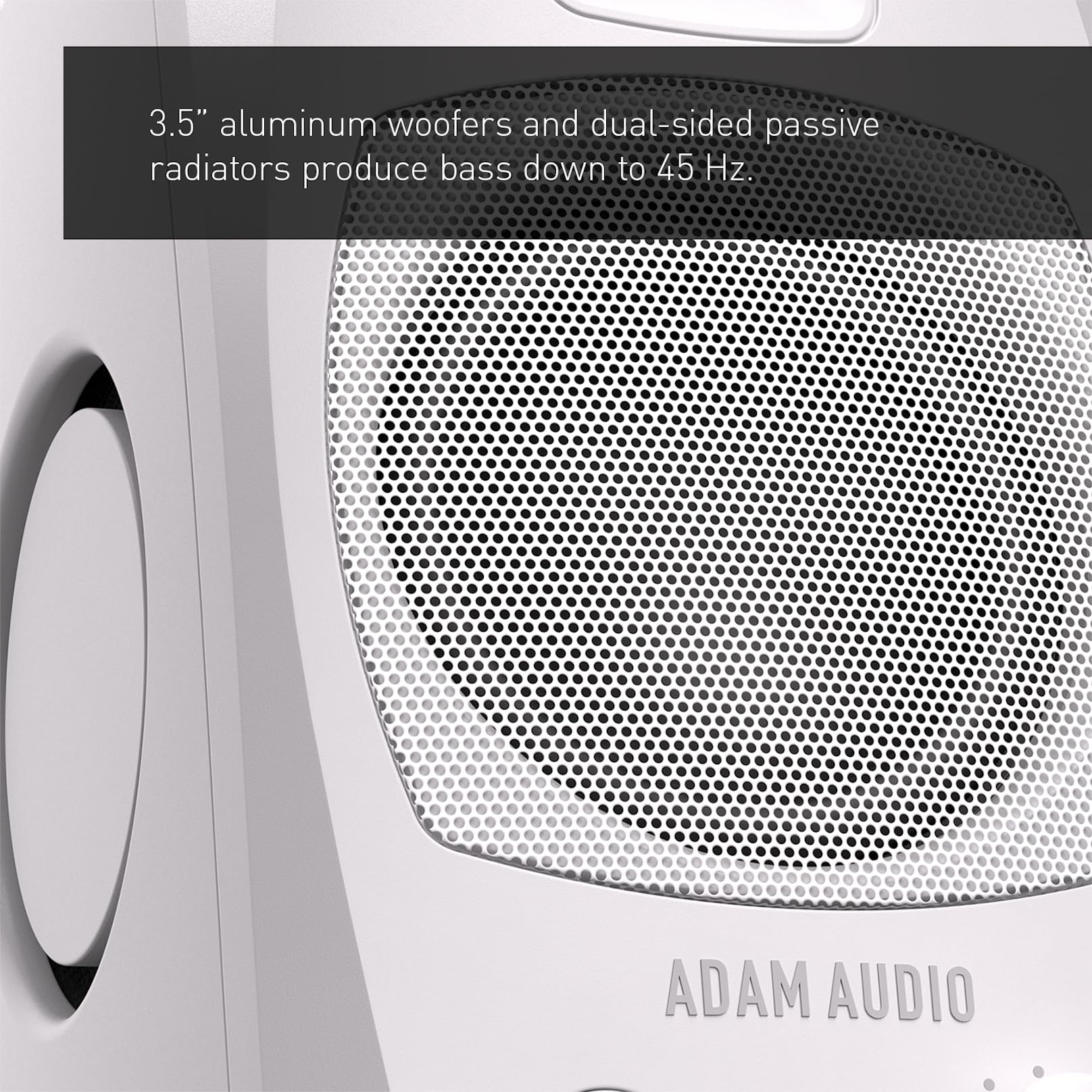 Amazon.co.jp: ADAM AUDIO D3V White モニタースピーカー : 楽器・音響機器