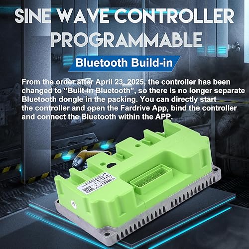 Miniatura 9 de 72V 3000W Motor sin escobillas Max 6700RPM Scooter eléctrico Motor DC 72V Go Kart Motor eléctrico con detección de temperatura