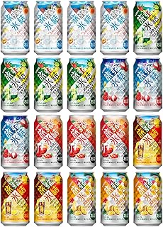 【Amazon.co.jp限定】キリン 旅する氷結 20本入り飲み比べセット [ チューハイ 350ml×20本 ]