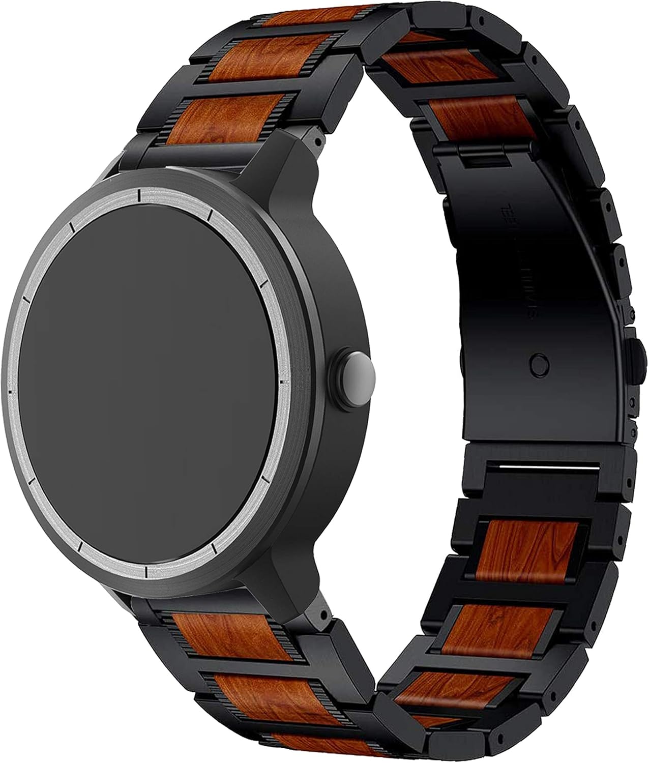 Bands for Galaxy Watch 6 Classic 47mm 43mm/Galaxy Watch 6 44mm 40mm Bands, 20mm Red Sandalwood Watch Band for Galaxy Watch 5 40mm 44mm/Galaxy Watch 5 Pro 45mm Bands Men Women