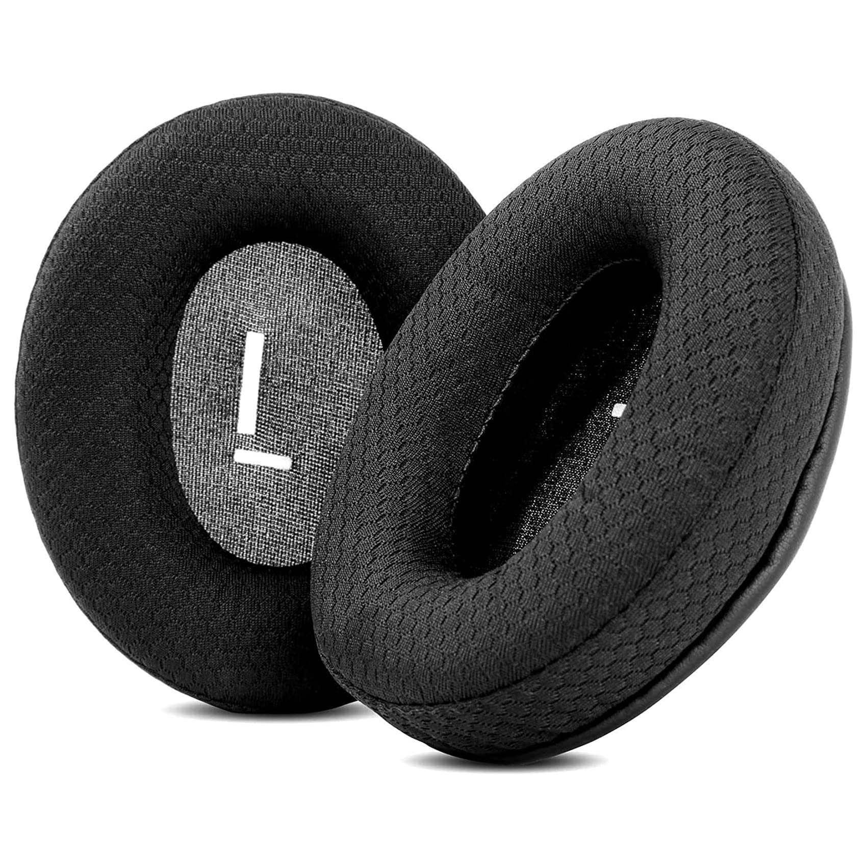Cloud II Ear Pads YDYBZB Ear Cushions Earpads Replacement Compatible with ATH M40X / M50X / M50XBT / HyperX Cloud 1 & 2 / SteelSeries Arctis 3/5 / 7 / 9X Pro/Stealth 600 Headphones Upgrade Fabric