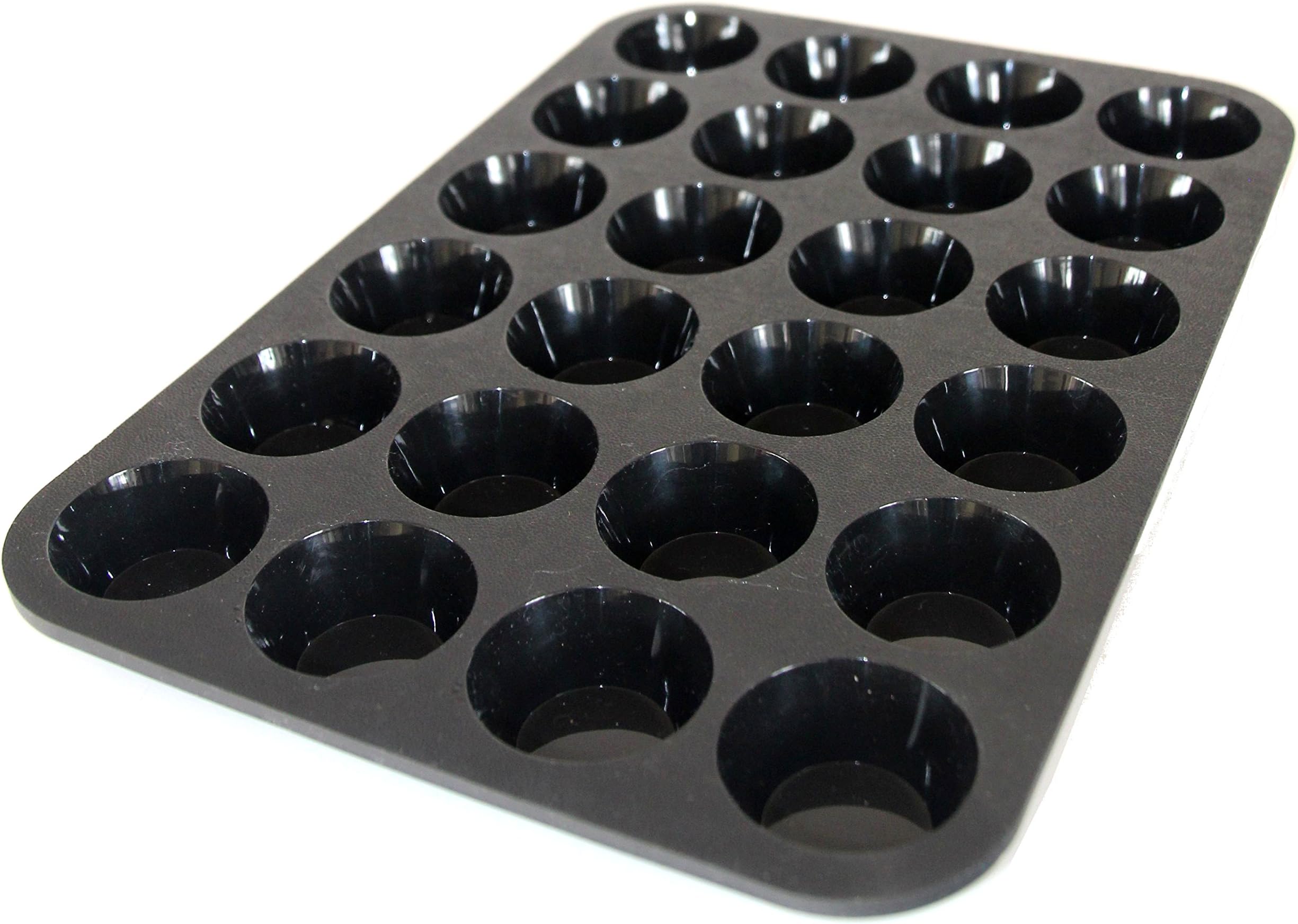 Wellbake Canape and Tart Pan Tray. Non-Stick Silicone Bakeware + 10 Year Guarantee (Tart)
