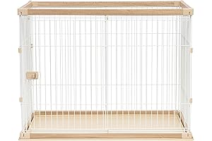 IRIS USA Large Tall Dog Crate: Spacious Haven for Canine Companions