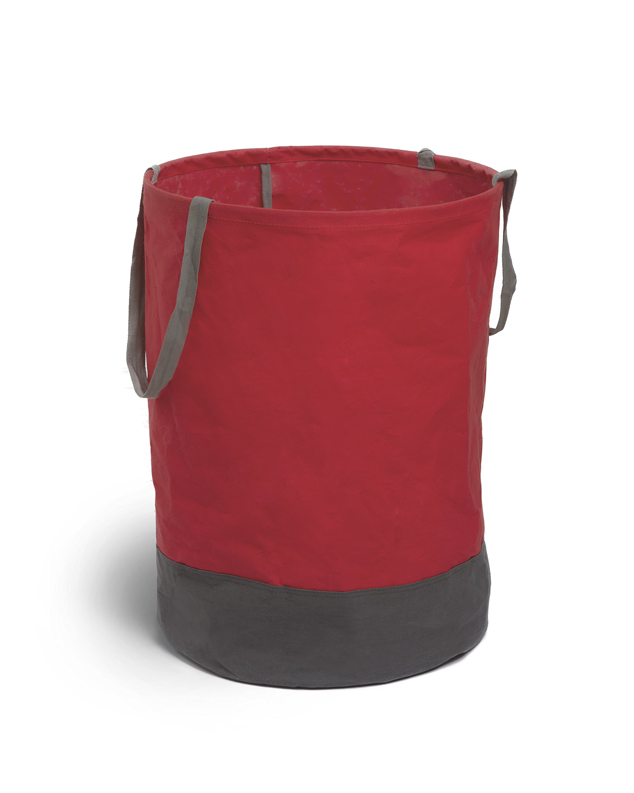 Umbra Crunch Round Laundry/Storage Bin, Red