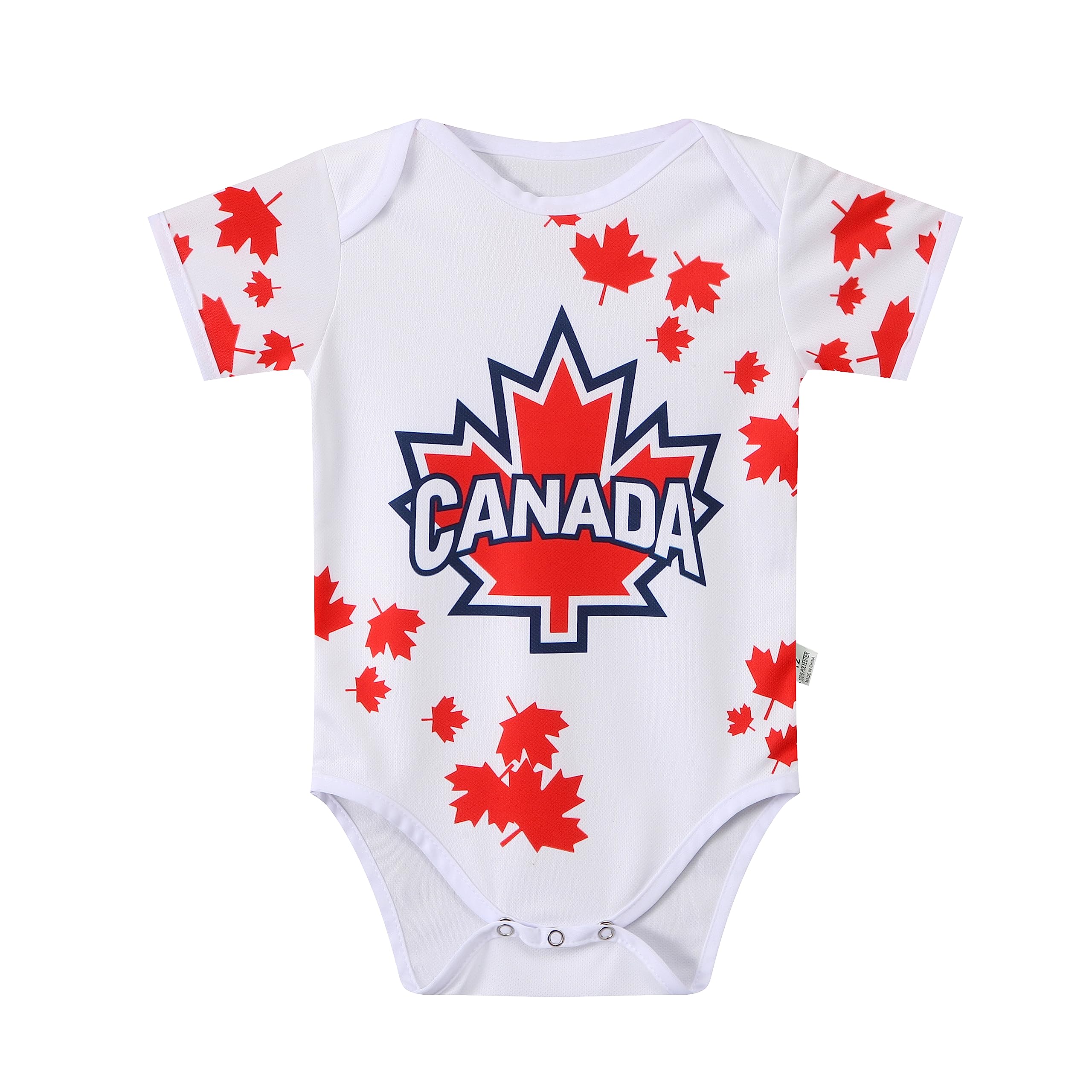 dreamechoCanada Sports Soccer Football Infant Baby Bodysuit Jersey Kit Boys Girls