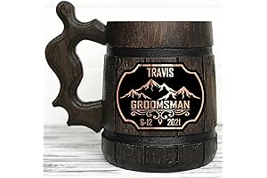 Personalized Beer Mugs for Groomsmen: A Memorable Keepsake for the Wedding Party
