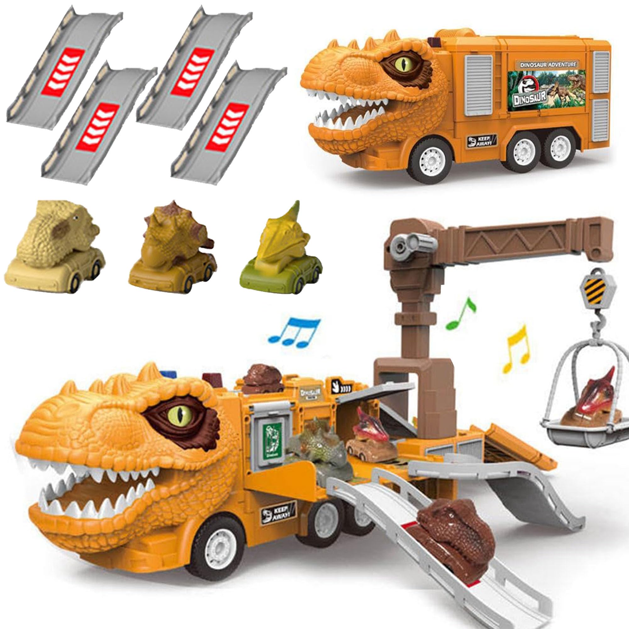 Amazon.co.jp: 恐竜変形 エンジニアリングトラック トラックおもちゃ Amazon.co.jp: 恐竜変形 エンジニアリングトラック トラックおもちゃ