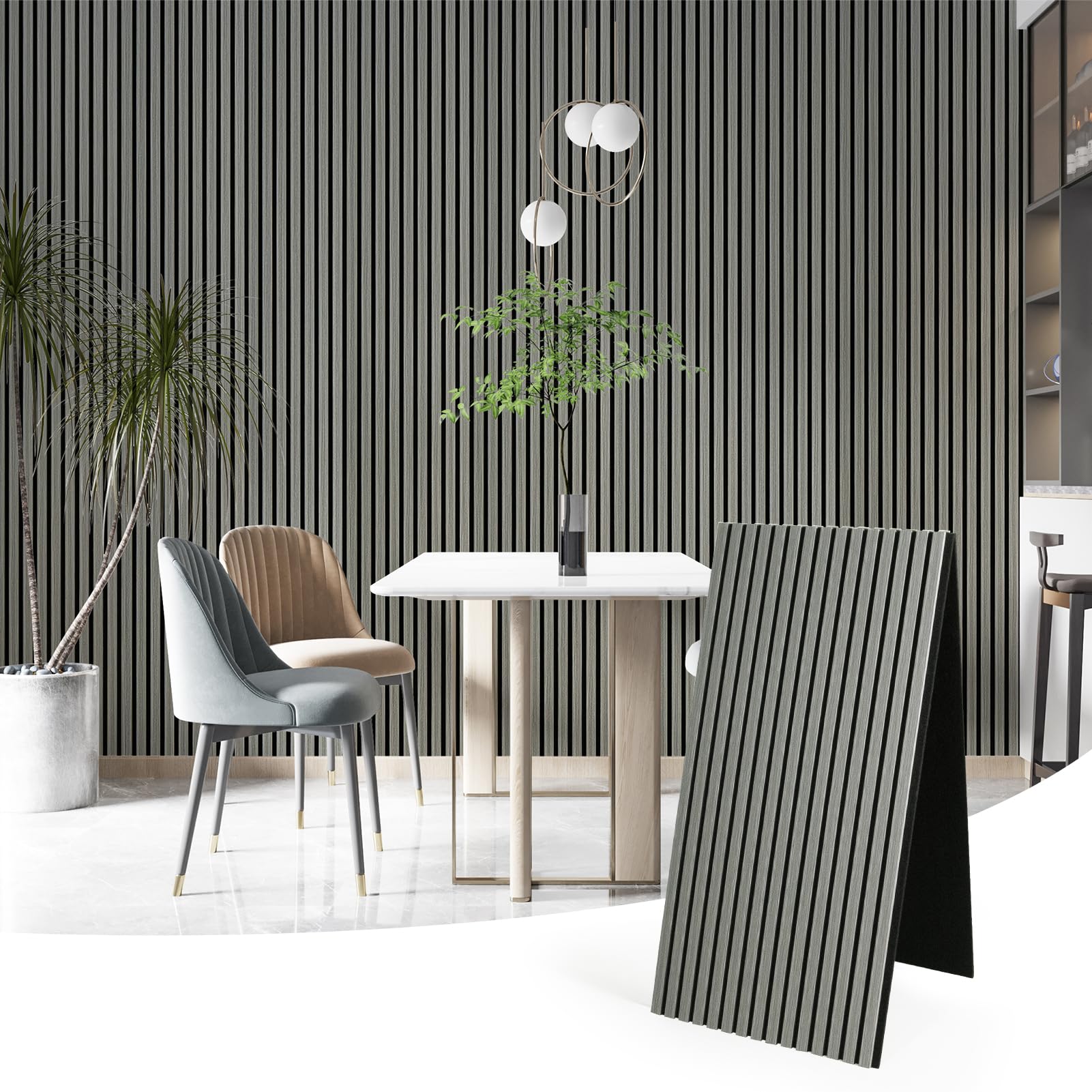Art3d 2 pièces Panneaux acoustiques pliables