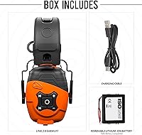 Vista 3 de ISOtunes LINK Bluetooth Earmuff – Ear Protection Headphones for Work, Mowing, & Construction, 25 NRR OSHA Approved Headphones