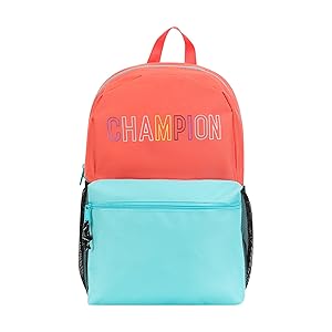 Champion Merit Backpack, Coral, One Size
