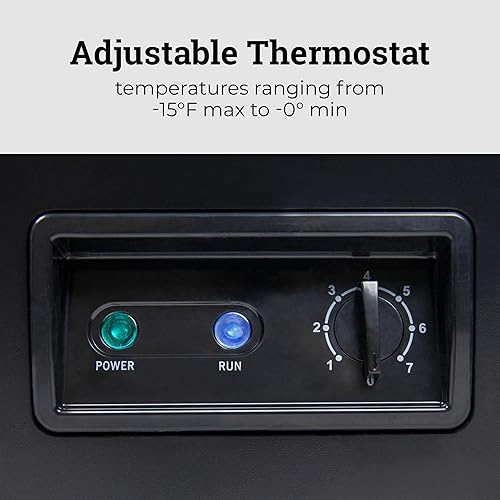 Miniatura 3 de Igloo Congelador de pecho de 5.0 pies cúbicos con cesta extraíble, rango de temperatura de puerta independiente de -10 a 10 F, drenaje de agua de