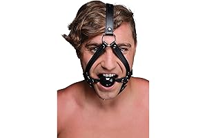 Head Harness with Inch Ball Gag