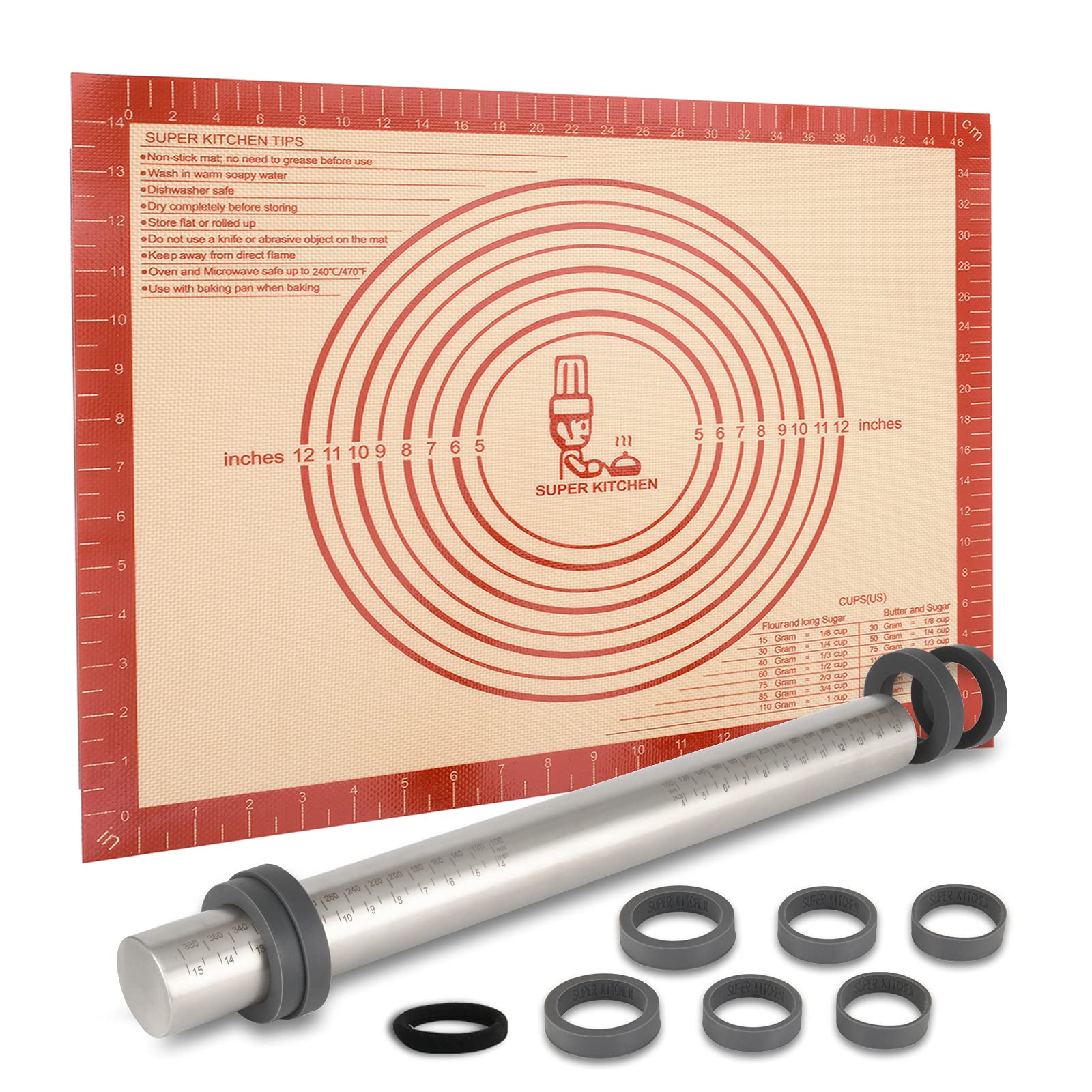 お値引きします！JHBS 2斤食パン型、パンマット、ステンレスめん棒