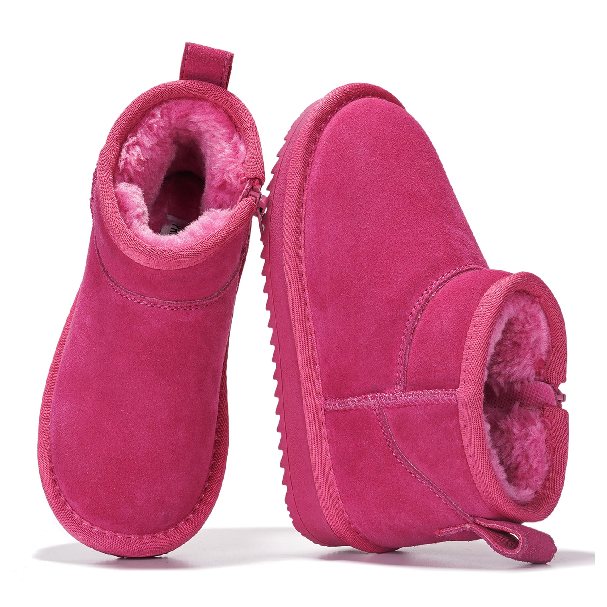 Project Cloud 100% Genuine Leather Girls Boots - Ankle Boots for Girls