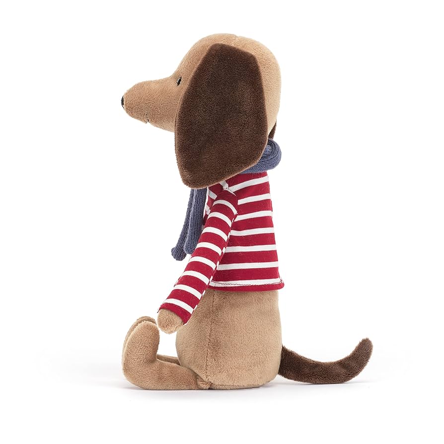  Beatnik Buddy Sausage Dog ぬいぐるみ Beatnik Buddy Sausage Dog - Official Jellycat