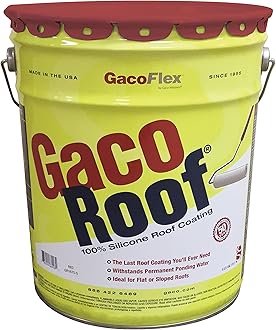 GACO WESTERN GacoRoof Silicone Roof Coating 5 Gallon Red