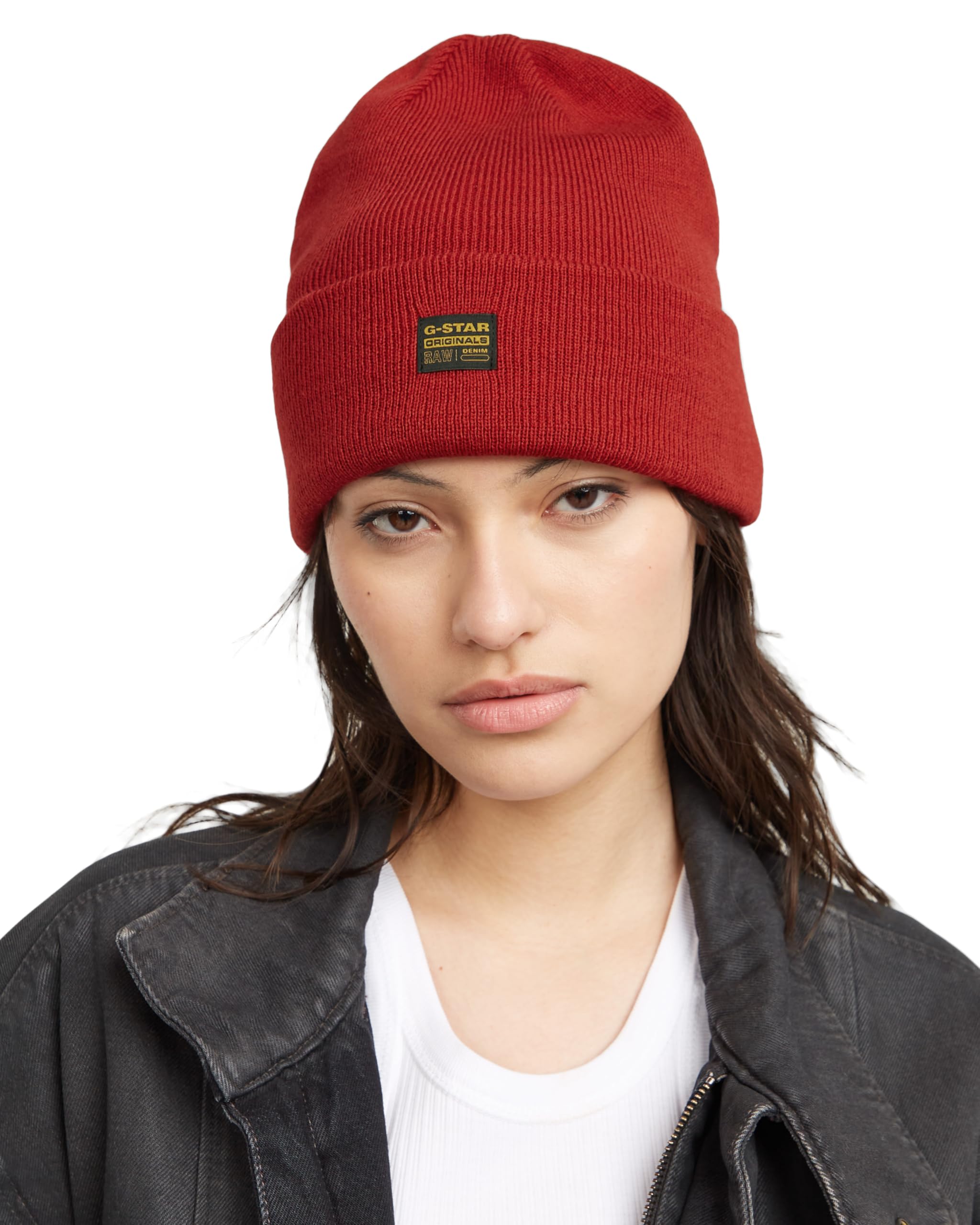G-STAR Men's Effo Long Beanie, Red (Baron D16624-C754-1828), PC