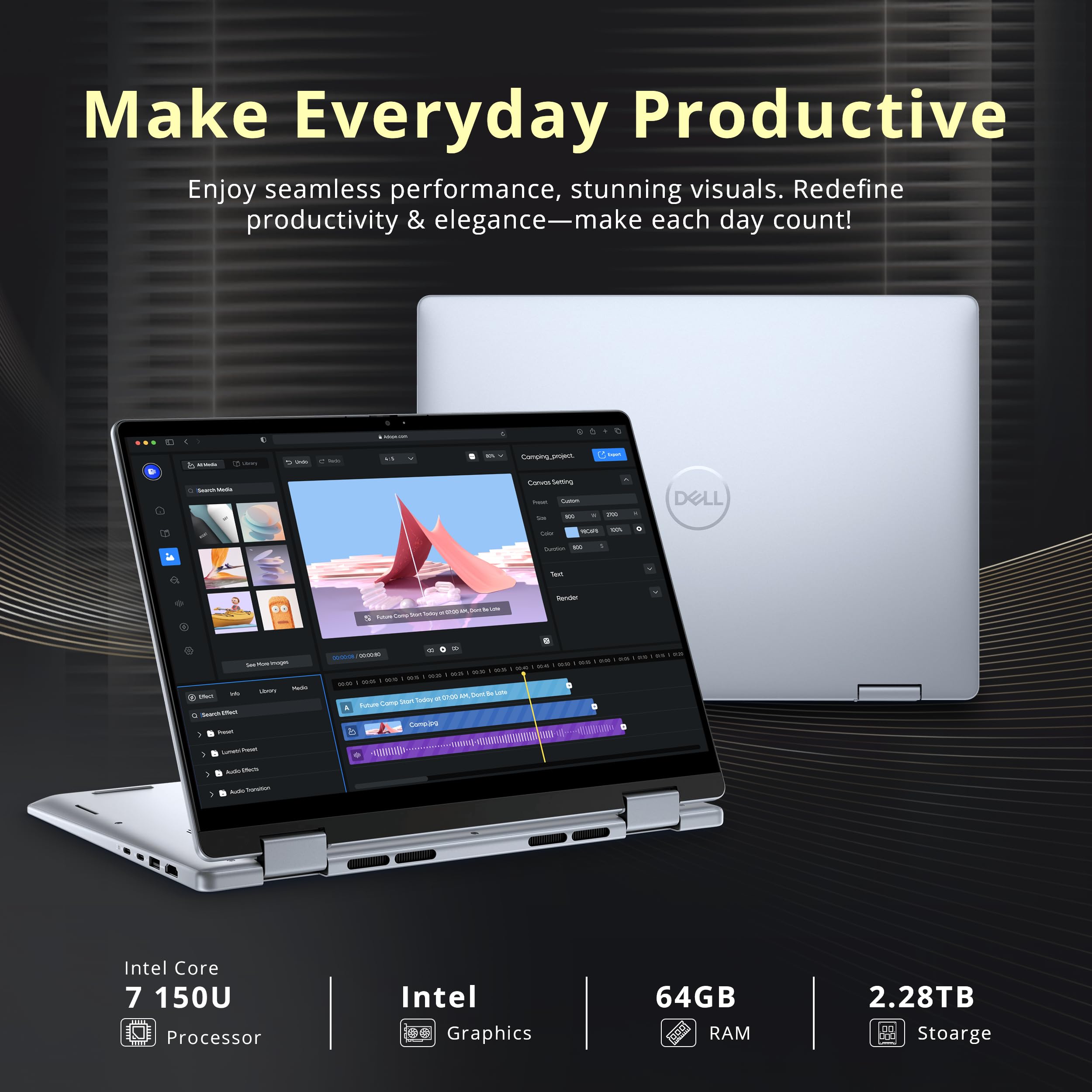 Amazon.com: Dell Inspiron 14 2-in-1 Laptop, 14