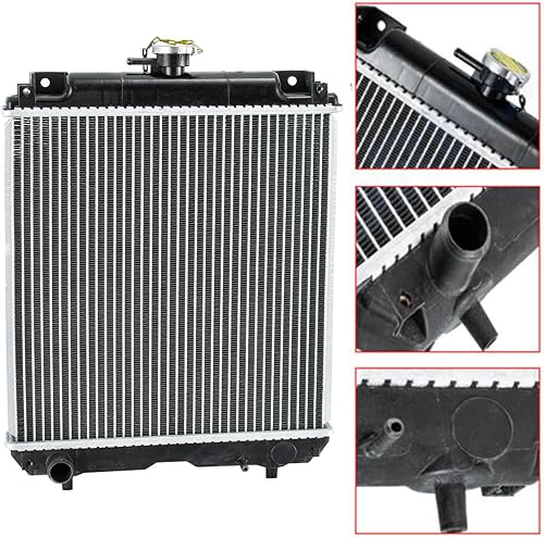 Miniatura 29 de OE # 6C040-58522 Reemplazo del radiador de aluminio para Kubota Tractor B1700 B2100 B2400 6C040-58520 H6C00-58500, radiador de tractor