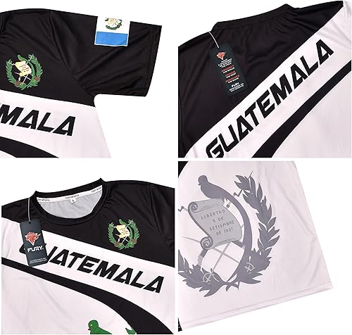 Miniatura 5 de Fury Camiseta de fútbol - Guatemala - Camiseta Jersey HombreMujerUnisex
