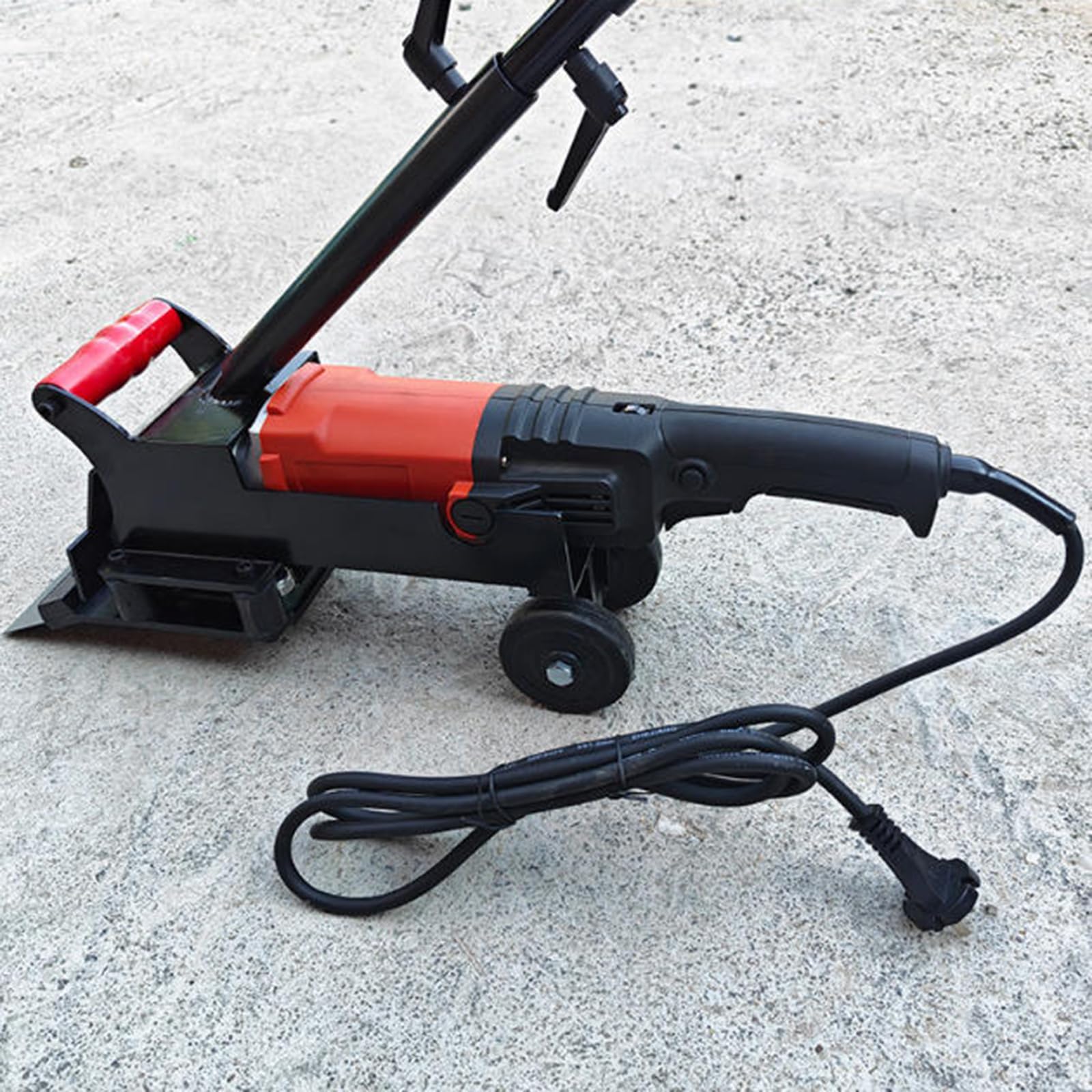 Machine à Gratter Les Sols électriques, Outil De 1300 W pour Le Retrait des Revêtements De Sol, Lame en Acier De 150 Mm De Large, 6 Vitesses Réglables, pour Le Retrait des Sols en PVC