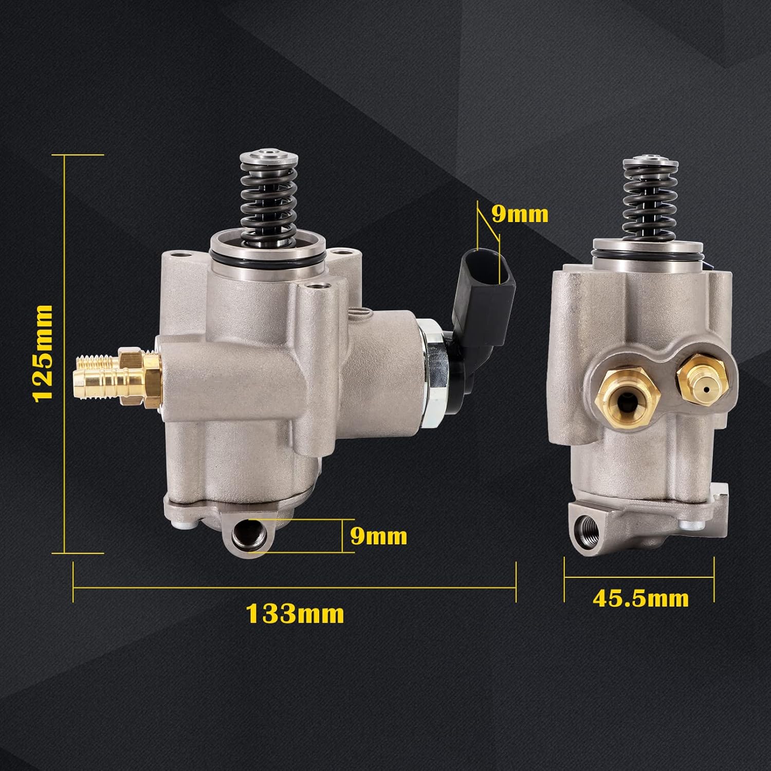 KIPA High Pressure Fuel Pump for A3 A4 TT Quattro Eos GTI Jetta Passat 2.0L 06F127025M 06F127025J 06F127025K HPP0004