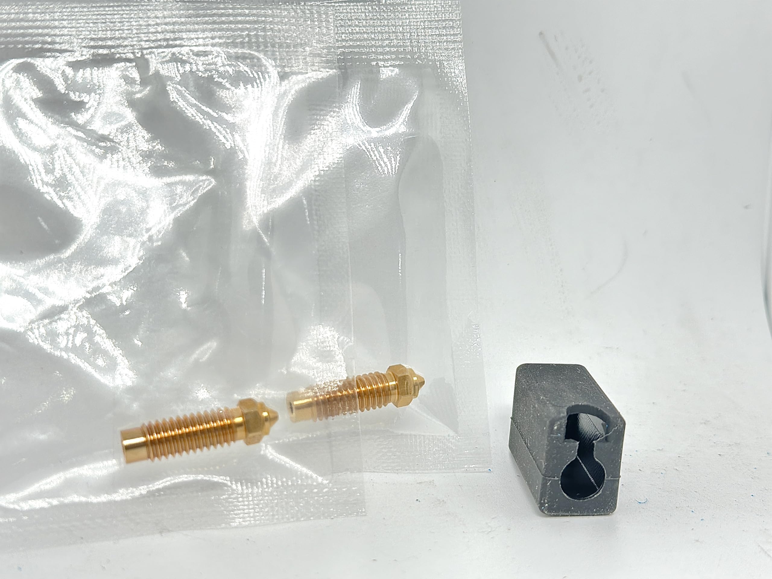 2-Pack 0.8 mm Nozzles for Elegoo Neptune 4 Plus/Max [4X Faster & Strong Prints] with 1-Pack Silicone Sleeve