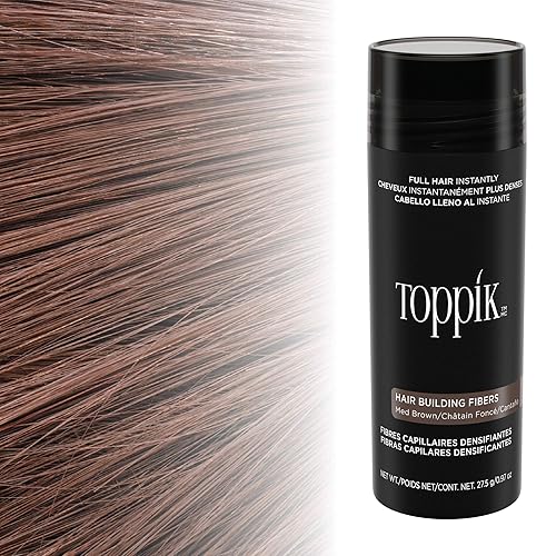 Miniatura 3 de TOPPIK Hair Building Fibers 55g  Fill In Fine or Thinning Hair  Instantly Thicker Fuller Looking Hair  9 Shades for Men  Women